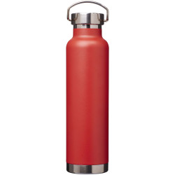 Bouteille publicitaire isolation sous vide Astra 650 ml en cuivre et acier inoxydable recyclé certifié RCS Bouteille publicitaire isolation sous vide Astra 650 ml en cuivre et acier inoxydable recyclé certifié RCS