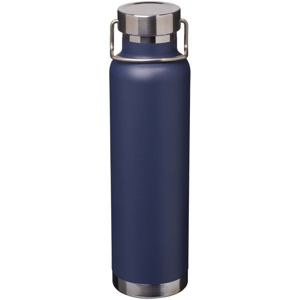 Bouteille publicitaire isolation sous vide Astra 650 ml en cuivre et acier inoxydable recyclé certifié RCS