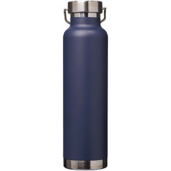 Bouteille publicitaire isolation sous vide Astra 650 ml en cuivre et acier inoxydable recyclé certifié RCS Bouteille publicitaire isolation sous vide Astra 650 ml en cuivre et acier inoxydable recyclé certifié RCS