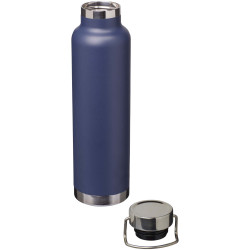 Bouteille publicitaire isolation sous vide Astra 650 ml en cuivre et acier inoxydable recyclé certifié RCS Bouteille publicitaire isolation sous vide Astra 650 ml en cuivre et acier inoxydable recyclé certifié RCS