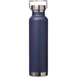 Bouteille publicitaire isolation sous vide Astra 650 ml en cuivre et acier inoxydable recyclé certifié RCS Bouteille publicitaire isolation sous vide Astra 650 ml en cuivre et acier inoxydable recyclé certifié RCS