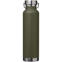 Bouteille publicitaire isolation sous vide Astra 650 ml en cuivre et acier inoxydable recyclé certifié RCS