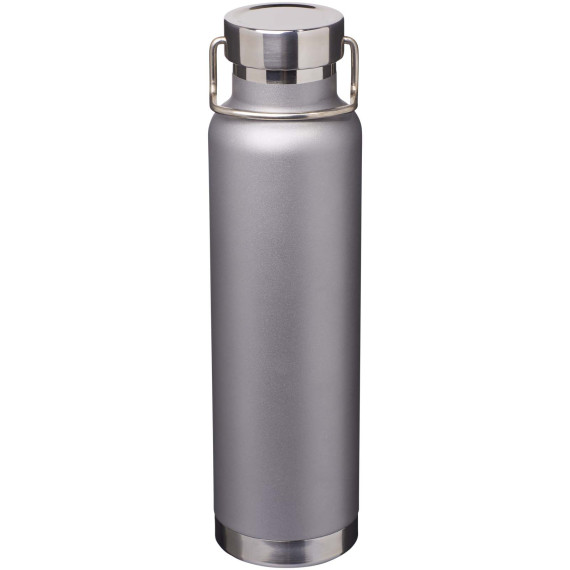 Bouteille publicitaire isolation sous vide Astra 650 ml en cuivre et acier inoxydable recyclé certifié RCS Bouteille publicitaire isolation sous vide Astra 650 ml en cuivre et acier inoxydable recyclé certifié RCS