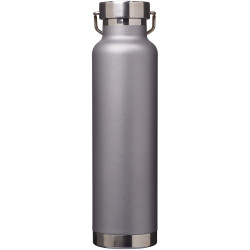 Bouteille publicitaire isolation sous vide Astra 650 ml en cuivre et acier inoxydable recyclé certifié RCS Bouteille publicitaire isolation sous vide Astra 650 ml en cuivre et acier inoxydable recyclé certifié RCS