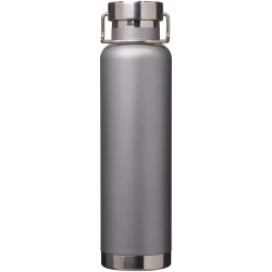 Bouteille publicitaire isolation sous vide Astra 650 ml en cuivre et acier inoxydable recyclé certifié RCS Bouteille publicitaire isolation sous vide Astra 650 ml en cuivre et acier inoxydable recyclé certifié RCS