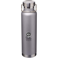 Bouteille publicitaire isolation sous vide Astra 650 ml en cuivre et acier inoxydable recyclé certifié RCS Bouteille publicitaire isolation sous vide Astra 650 ml en cuivre et acier inoxydable recyclé certifié RCS