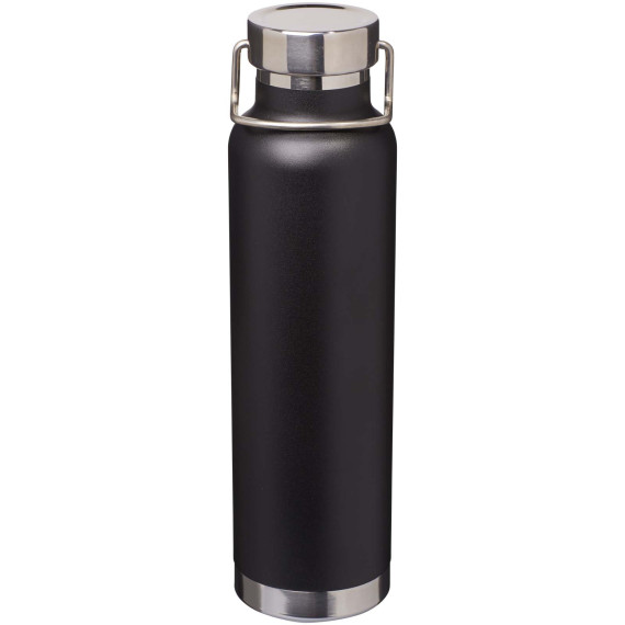 Bouteille publicitaire isolation sous vide Astra 650 ml en cuivre et acier inoxydable recyclé certifié RCS Bouteille publicitaire isolation sous vide Astra 650 ml en cuivre et acier inoxydable recyclé certifié RCS