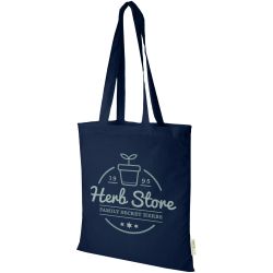 Sac publicitaire fourre-tout en coton biologique 7L Orissa 100 g/m²