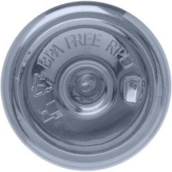 Bouteille publicitaire d'eau Sky de 650 ml en plastique recyclé