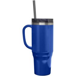 Mug publicitaire isotherme Melbourne 1200 ml certifié RCS avec paille