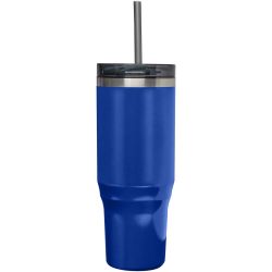 Mug publicitaire isotherme Melbourne 1200 ml certifié RCS avec paille