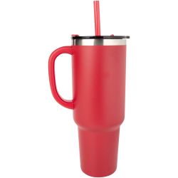 Mug publicitaire Sydney 1200 ml double paroi certifié RCS avec isolation par le vide et couche de cuivre avec paille Mug publicitaire Sydney 1200 ml double paroi certifié RCS avec isolation par le vide et couche de cuivre avec paille