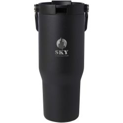 Gobelet publicitaire avec isolation sous vide Bronx en cuivre et acier inoxydable recyclé certifié RCS Bronx de 900 ml a Gobelet publicitaire avec isolation sous vide Bronx en cuivre et acier inoxydable recyclé certifié RCS Bronx de 900 ml a