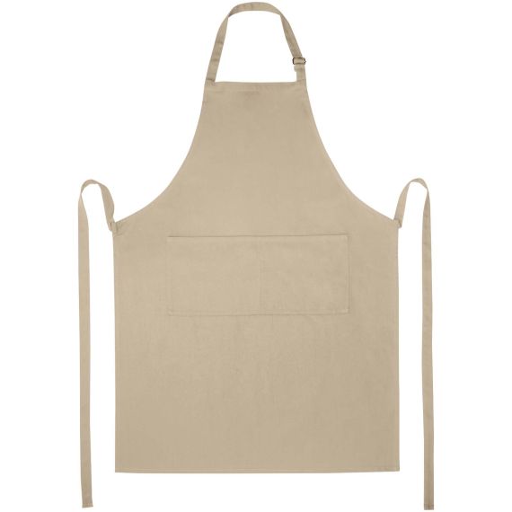 Tablier publicitaire ajustable Andrea de 240 g/m² avec bretelle réglable au cou