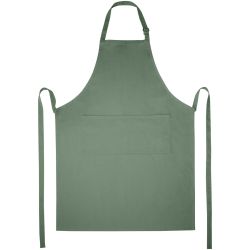 Tablier publicitaire ajustable Andrea de 240 g/m² avec bretelle réglable au cou