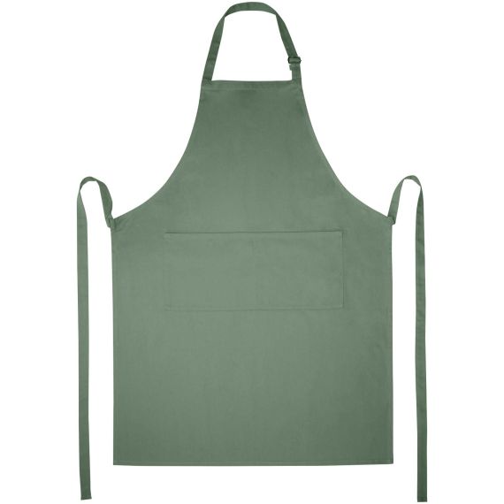 Tablier publicitaire ajustable Andrea de 240 g/m² avec bretelle réglable au cou