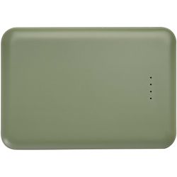 Batterie publicitaire de secours en plastique recyclé Asama type-C de 5 000 mAh Batterie publicitaire de secours en plastique recyclé Asama type-C de 5 000 mAh