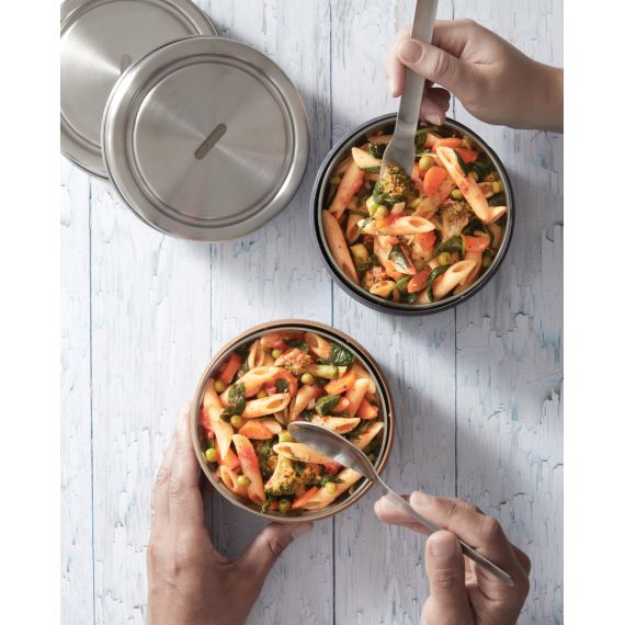 Bol publicitaire à lunch en verre Black+Blum 750ml Bol publicitaire à lunch en verre Black+Blum 750ml