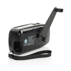 Radio publicitaire d'urgence en plastique recyclé RCS RescueWave