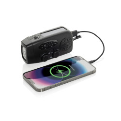 Radio publicitaire d'urgence en plastique recyclé RCS RescueWave