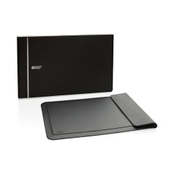 Pochette publicitaire ordinateur 14-15.6' avec chargeur 15W Swiss Peak