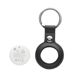 Retrouve-clés publicitaire en plastique recyclé RCS Findmate Dual