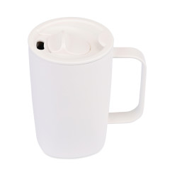 Mug publicitaire 450ml en acier recyclé RCS Aviana™ Rowan Mug publicitaire 450ml en acier recyclé RCS Aviana™ Rowan