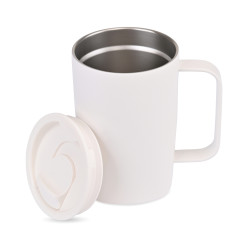 Mug publicitaire 450ml en acier recyclé RCS Aviana™ Rowan Mug publicitaire 450ml en acier recyclé RCS Aviana™ Rowan