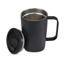 Mug publicitaire 450ml en acier recyclé RCS Aviana™ Rowan Mug publicitaire 450ml en acier recyclé RCS Aviana™ Rowan