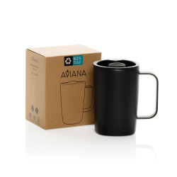 Mug publicitaire 450ml en acier recyclé RCS Aviana™ Rowan Mug publicitaire 450ml en acier recyclé RCS Aviana™ Rowan