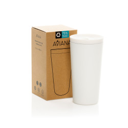 Mug publicitaire 500ml en acier recyclé RCS Aviana™ Rowan