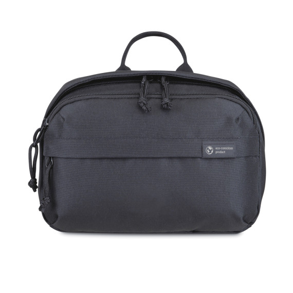 Trousse publicitaire de toilette en rPET AWARE™ Renew Trousse publicitaire de toilette en rPET AWARE™ Renew