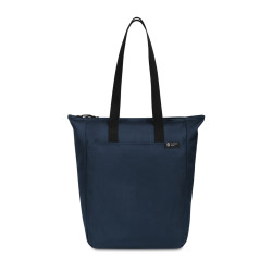 Sac publicitaire tote avec fermeture zip en rPET AWARE™ Renew