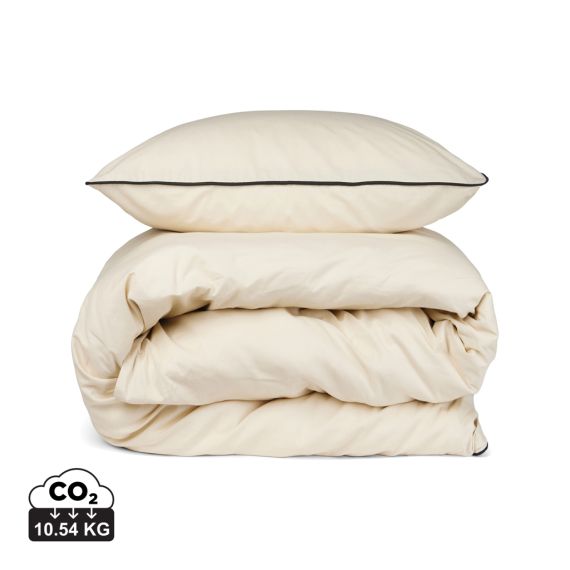Set de lit en coton biologique personnalisable de 4 pièces OCS VINGA Marston