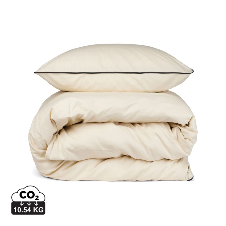 Set de lit en coton biologique personnalisable de 4 pièces OCS VINGA Marston