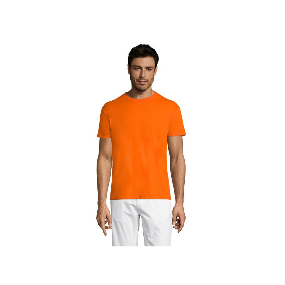 Tee-shirt personnalisé manche courte uni sexe TITAN coton 150 gr Gamme sols