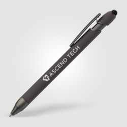 Stylo personnalisable à bille et stylet Prince Acier Stylo personnalisable à bille et stylet Prince Acier