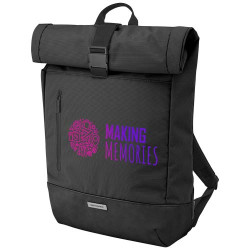 Sac publicitaire à dos rolltop Moleskine Metro