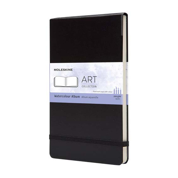 Grand album publicitaire aquarelle Moleskine
