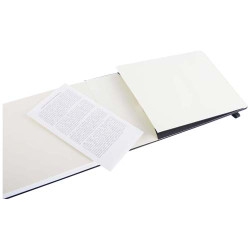 Grand album publicitaire aquarelle Moleskine