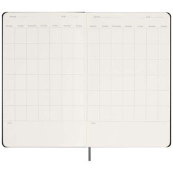 Agenda publicitaire L hebdomadaire non daté Moleskine à couverture rigide Agenda publicitaire L hebdomadaire non daté Moleskine à couverture rigide