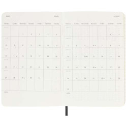 Agenda publicitaire de poche hebdomadaire 12 mois Moleskine à couverture souple Agenda publicitaire de poche hebdomadaire 12 mois Moleskine à couverture souple