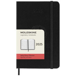 Agenda publicitaire de poche quotidien 12 mois Moleskine à couverture rigide Agenda publicitaire de poche quotidien 12 mois Moleskine à couverture rigide