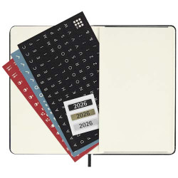 Agenda publicitaire de poche quotidien 12 mois Moleskine à couverture rigide Agenda publicitaire de poche quotidien 12 mois Moleskine à couverture rigide