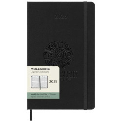 Agenda publicitaire L vertical 12 mois Moleskine à couverture rigide