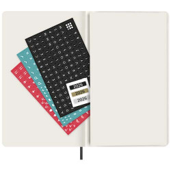 Agenda publicitaire L quotidien 12 mois Moleskine à couverture souple Agenda publicitaire L quotidien 12 mois Moleskine à couverture souple