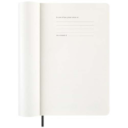 Agenda publicitaire L quotidien 12 mois Moleskine à couverture souple Agenda publicitaire L quotidien 12 mois Moleskine à couverture souple