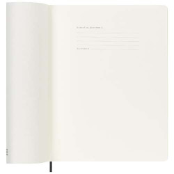 Agenda publicitaire XL 12 mois Moleskine à couverture souple Agenda publicitaire XL 12 mois Moleskine à couverture souple