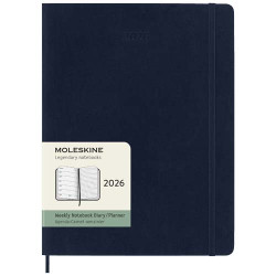 Agenda publicitaire XL 12 mois Moleskine à couverture souple Agenda publicitaire XL 12 mois Moleskine à couverture souple