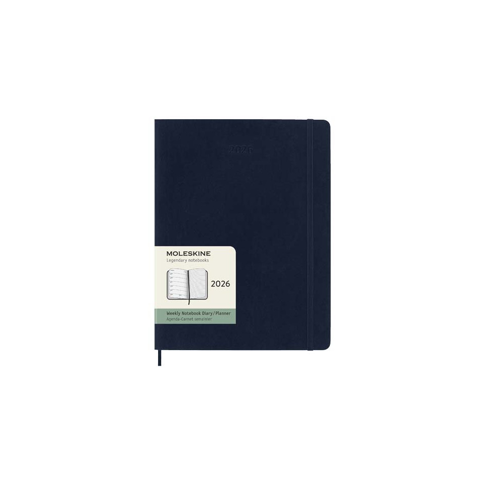 Agenda publicitaire XL 12 mois Moleskine à couverture souple
